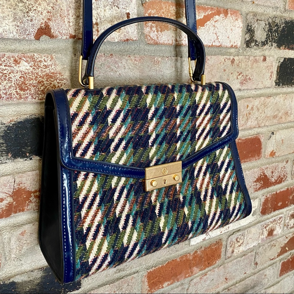 Tory Burch Weave Satchel